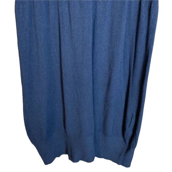 Brandy deep v navy sweater dress‎ - Picture 8 of 9